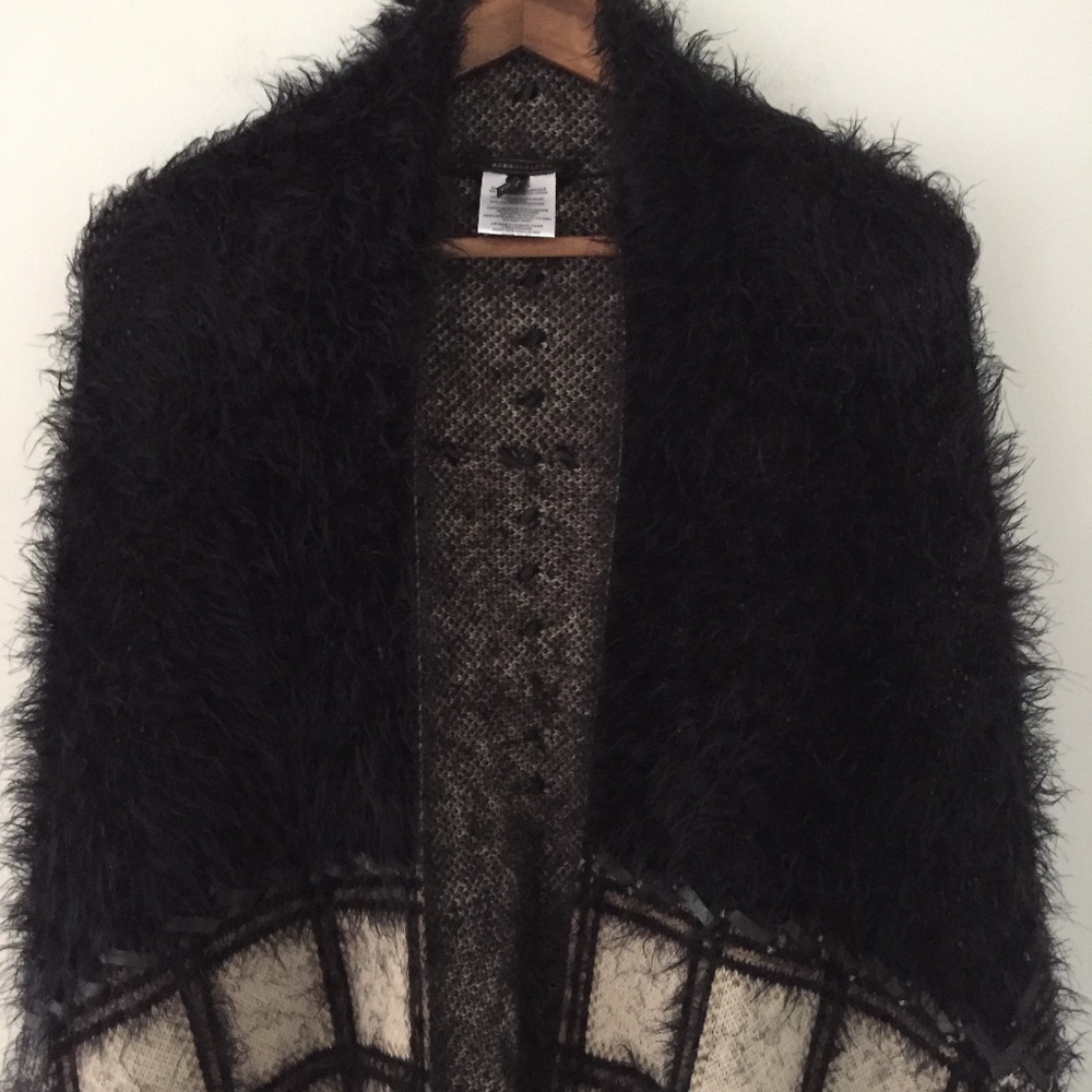 BCBGMaxAzria Cozy Sleeveless Shrug - Picture 2 of 16